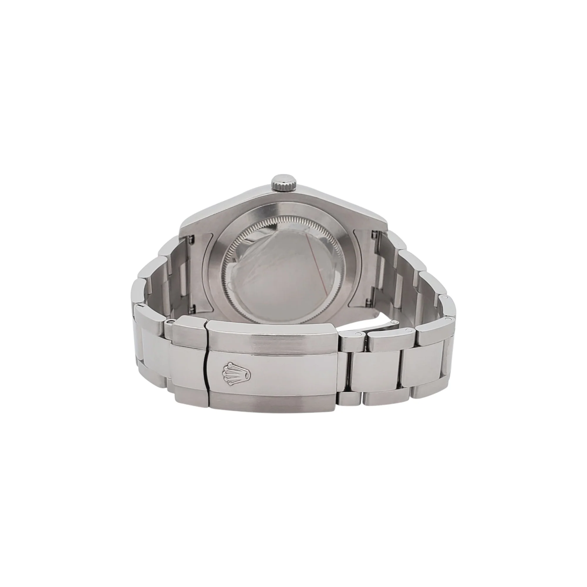 Rolex Datejust II 41mm 116334 White Index White Gold Fluted Bezel Steel Watch Box Papers - Image 6