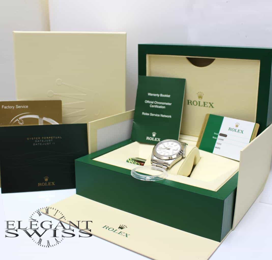 Rolex Datejust II 41MM Automatic Stainless Steel Mens Watch 116300 - Image 3