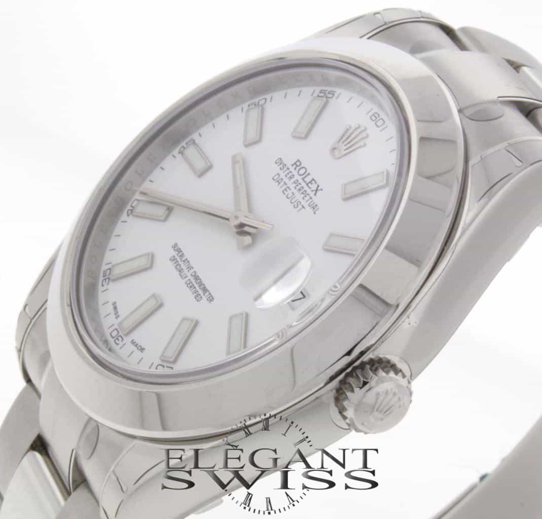 Rolex Datejust II 41MM Automatic Stainless Steel Mens Watch 116300 - Image 4