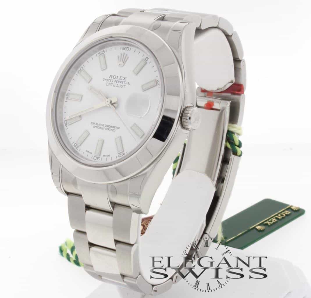 Rolex Datejust II 41MM Automatic Stainless Steel Mens Watch 116300 - Image 6