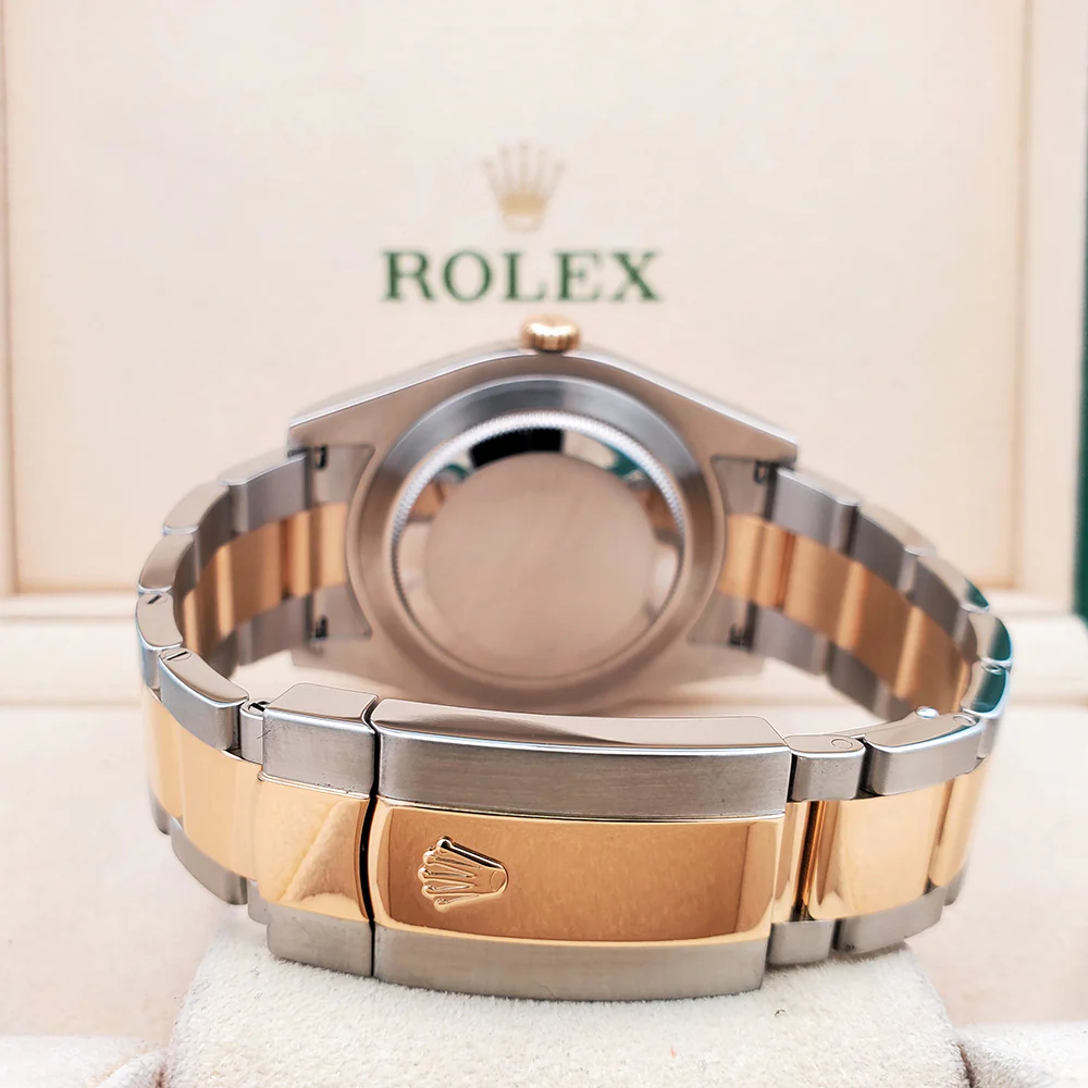 Rolex Datejust II 41mm Champagne Index 2-tone Yellow Gold/Steel 116333 Watch Box Papers - Image 5