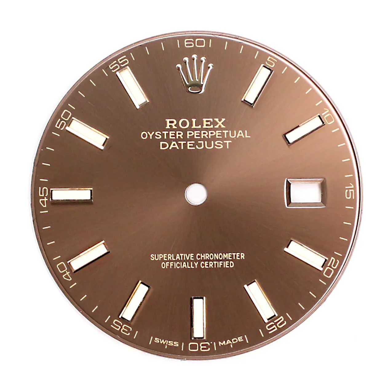 Rolex Datejust II 41mm Chocolate Dial with Index Hour Markers 126331