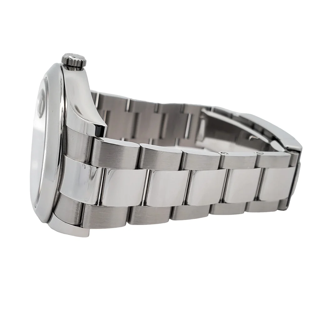 Rolex Datejust II 41mm Rhodium Grey Roman Dial Stainless Steel Watch 116300 Box Papers - Image 4