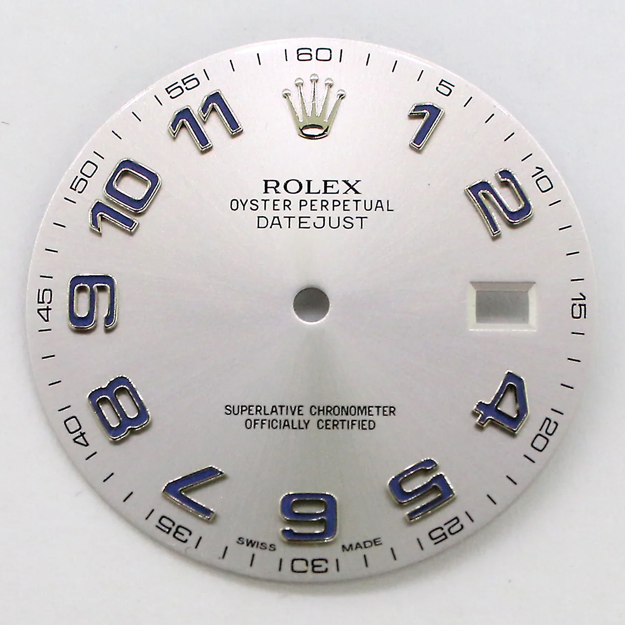 Rolex Datejust II Silver Dial with Arabic Numerals 116334
