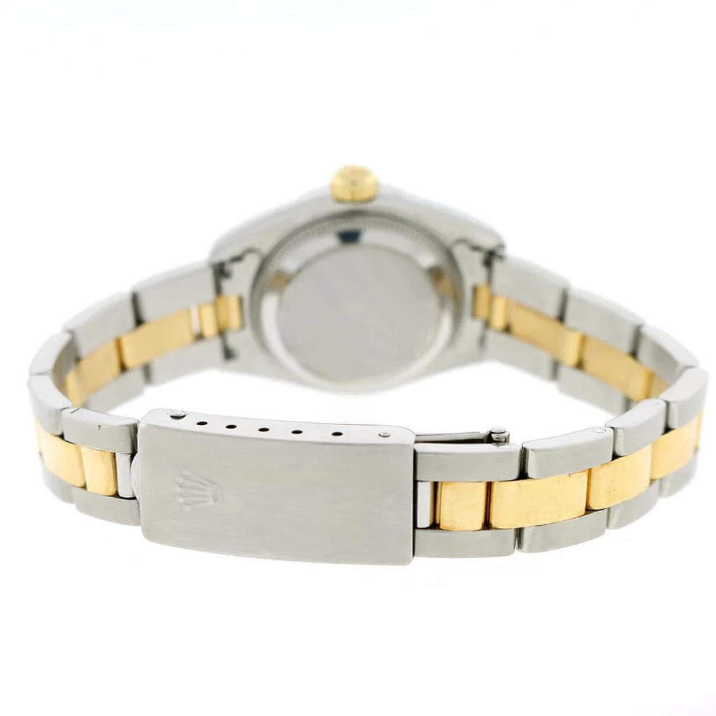 Rolex Datejust Ladies 2-Tone Gold/Steel Original Cream Jubilee Dial 26MM Automatic Oyster Watch 69173 - Image 10