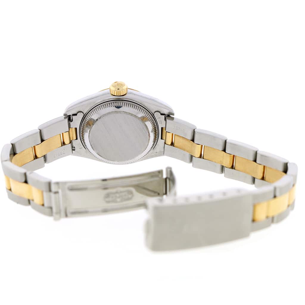 Rolex Datejust Ladies 2-Tone Gold/Steel Original Cream Jubilee Dial 26MM Automatic Oyster Watch 69173 - Image 11