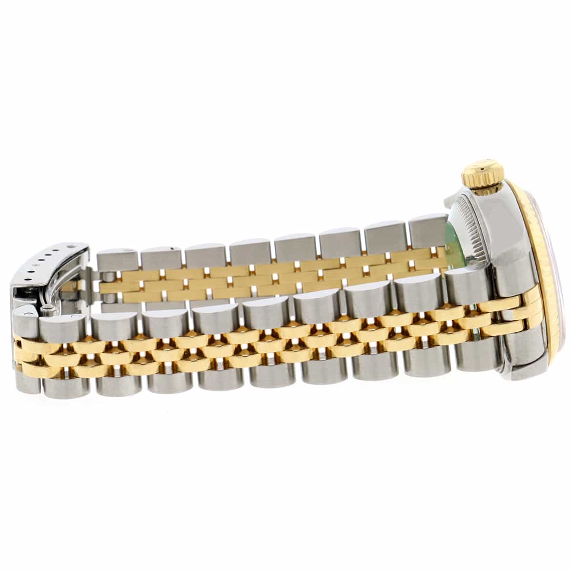 Rolex Datejust Ladies 2-Tone Gold/Steel Original Diamond Dial 26MM Watch 69173 - Image 8