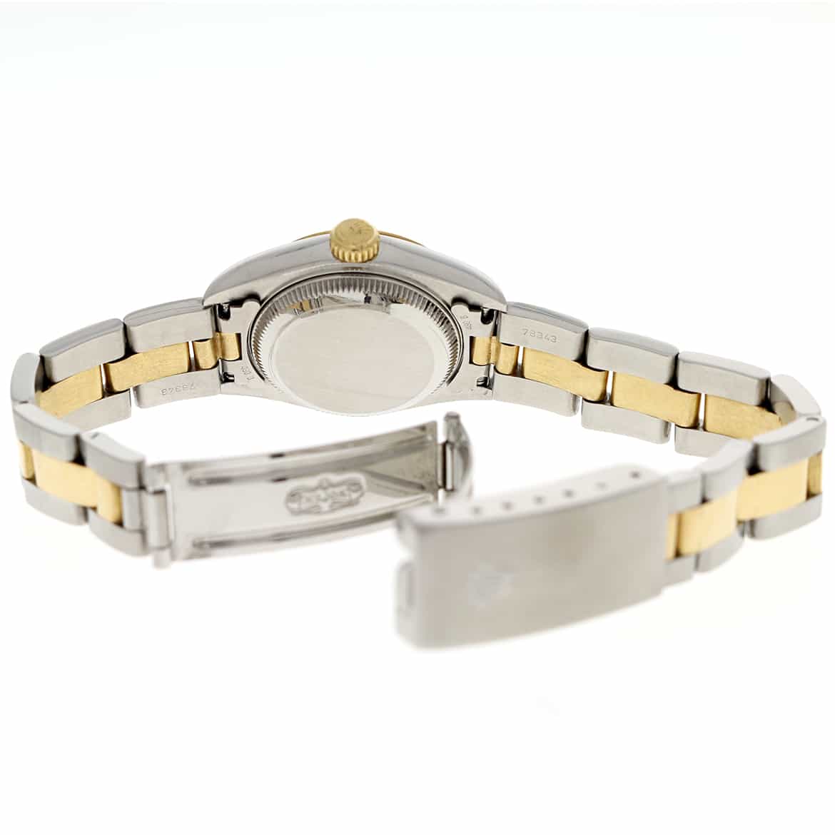 Rolex Datejust Ladies 2-Tone Gold/Steel Original Jubilee Dial 26MM Automatic Watch 69173 - Image 8