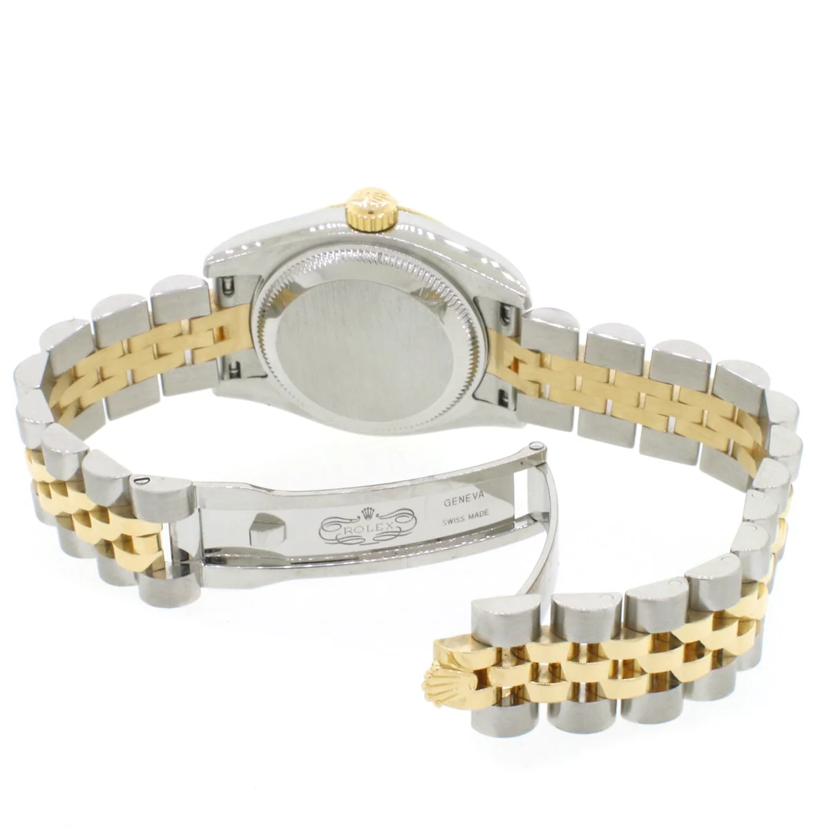 Rolex Datejust Ladies 26mm 2-Tone Factory MOP Dial Watch 179173 - Image 5