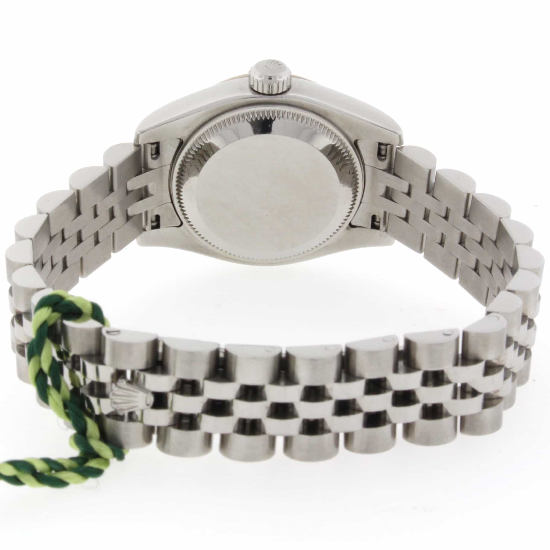 Rolex Datejust Ladies Mother of Pearl Diamond Dial Jubilee Automatic Watch 179174 - Image 6