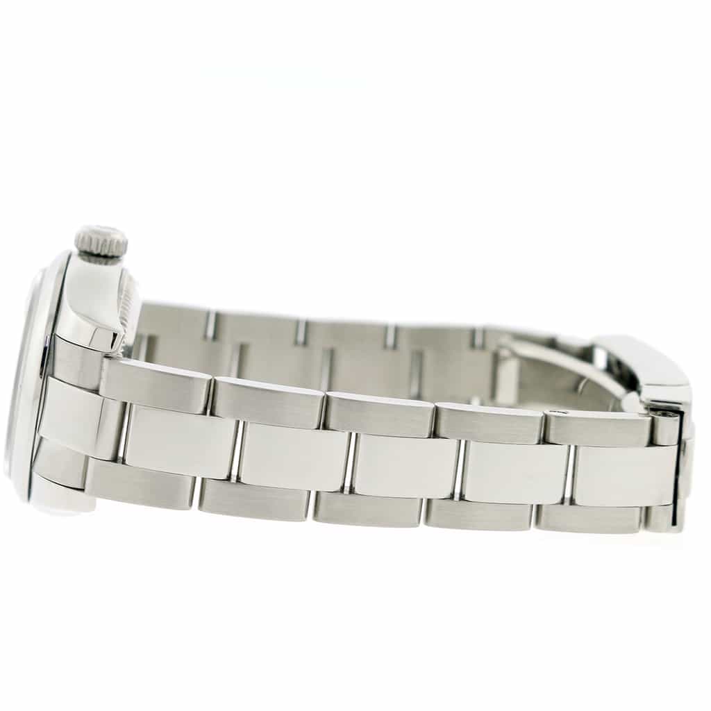 Rolex Datejust Ladies Original White Index Dial 26MM Domed Bezel Automatic Stainless Steel Jubilee Watch 179160 - Image 5