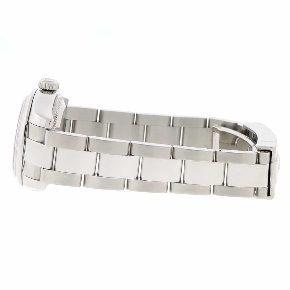 Rolex Datejust Ladies Silver Concentric Arabic Dial 26MM Domed Bezel Automatic Stainless Steel Oyster Watch 179160 - Image 6