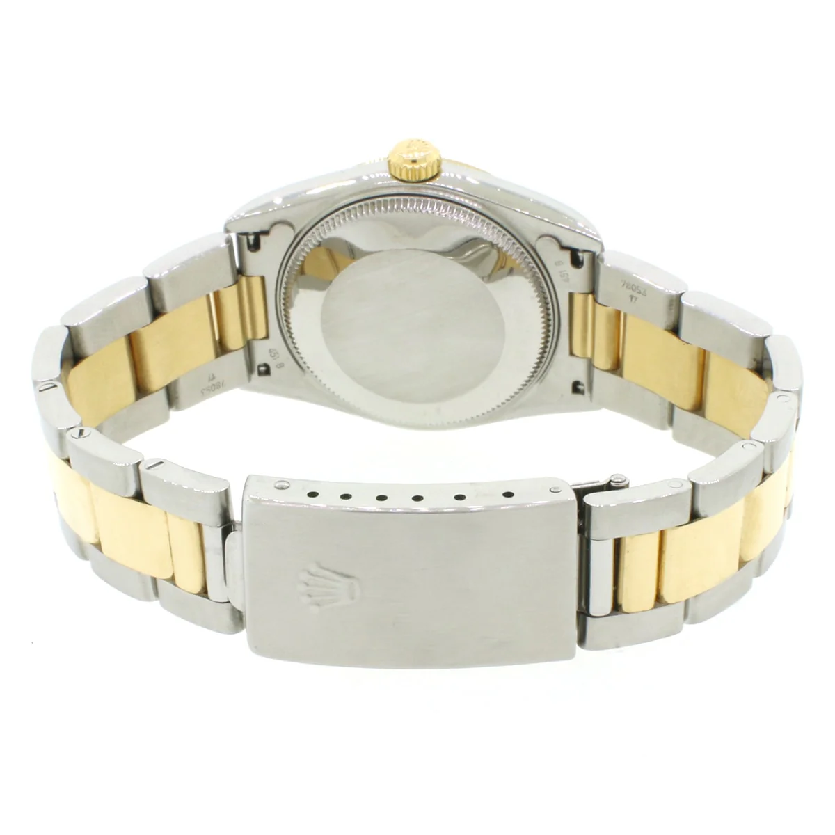 Rolex Datejust Midsize 2-Tone 18K Yellow Gold/Stainless Steel Original Blue Index Dial 31MM Oyster Watch 78243 w/Box&Papers - Image 5