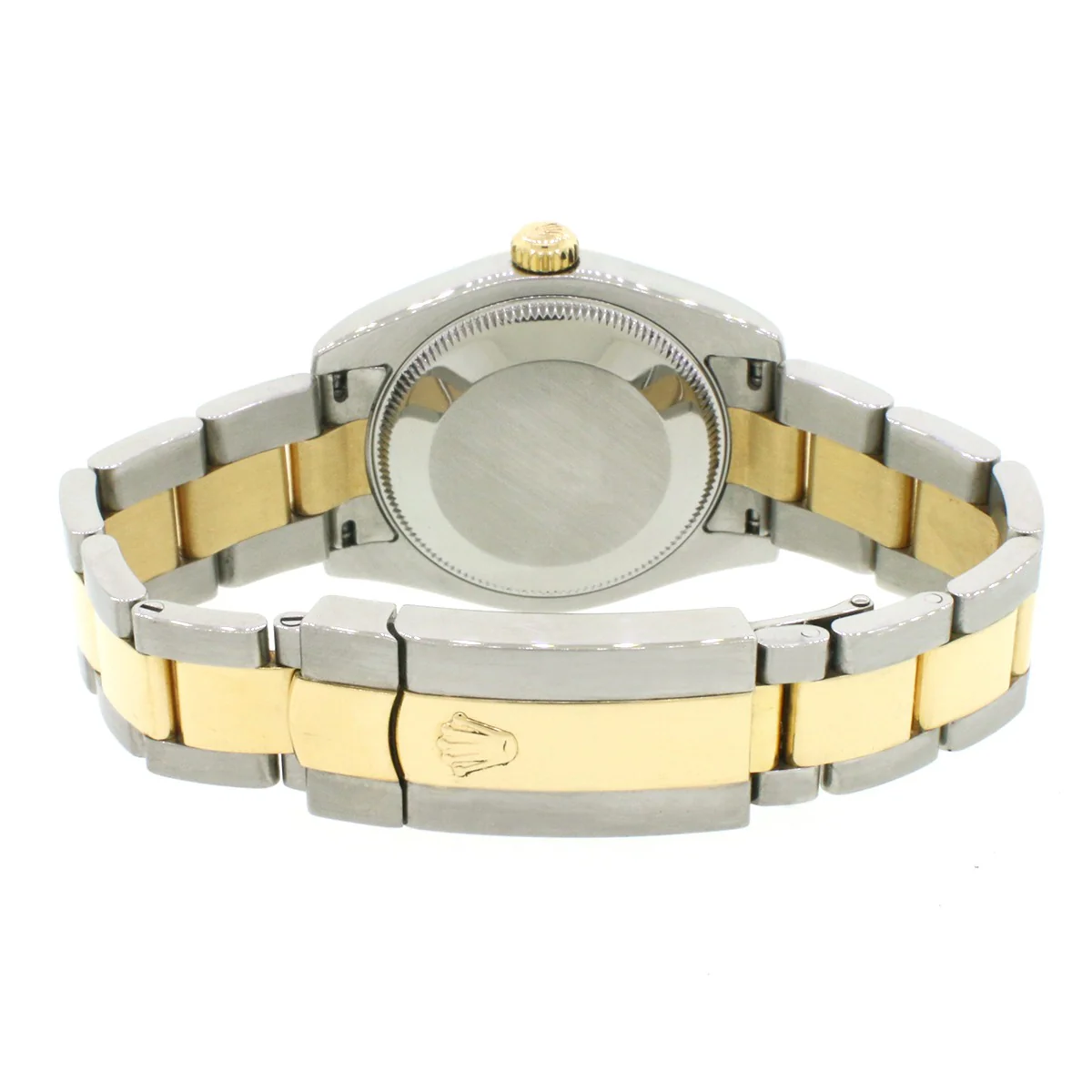 Rolex Datejust Midsize 2-Tone Yellow Gold/Steel Factory White Dial 31mm Oyster Watch 178273 - Image 4
