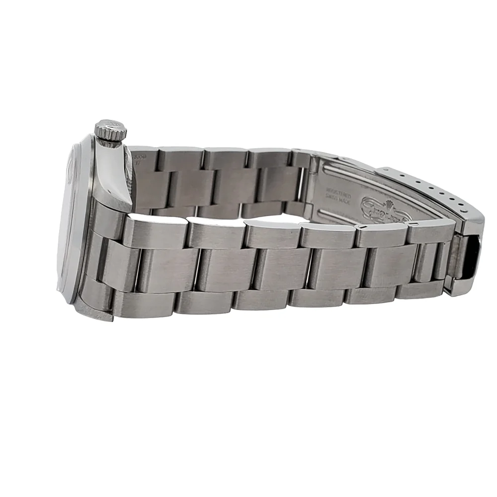 Rolex Datejust Midsize 31mm 78240 Smooth Bezel Salmon Roman Dial Steel Watch Box Papers - Image 4