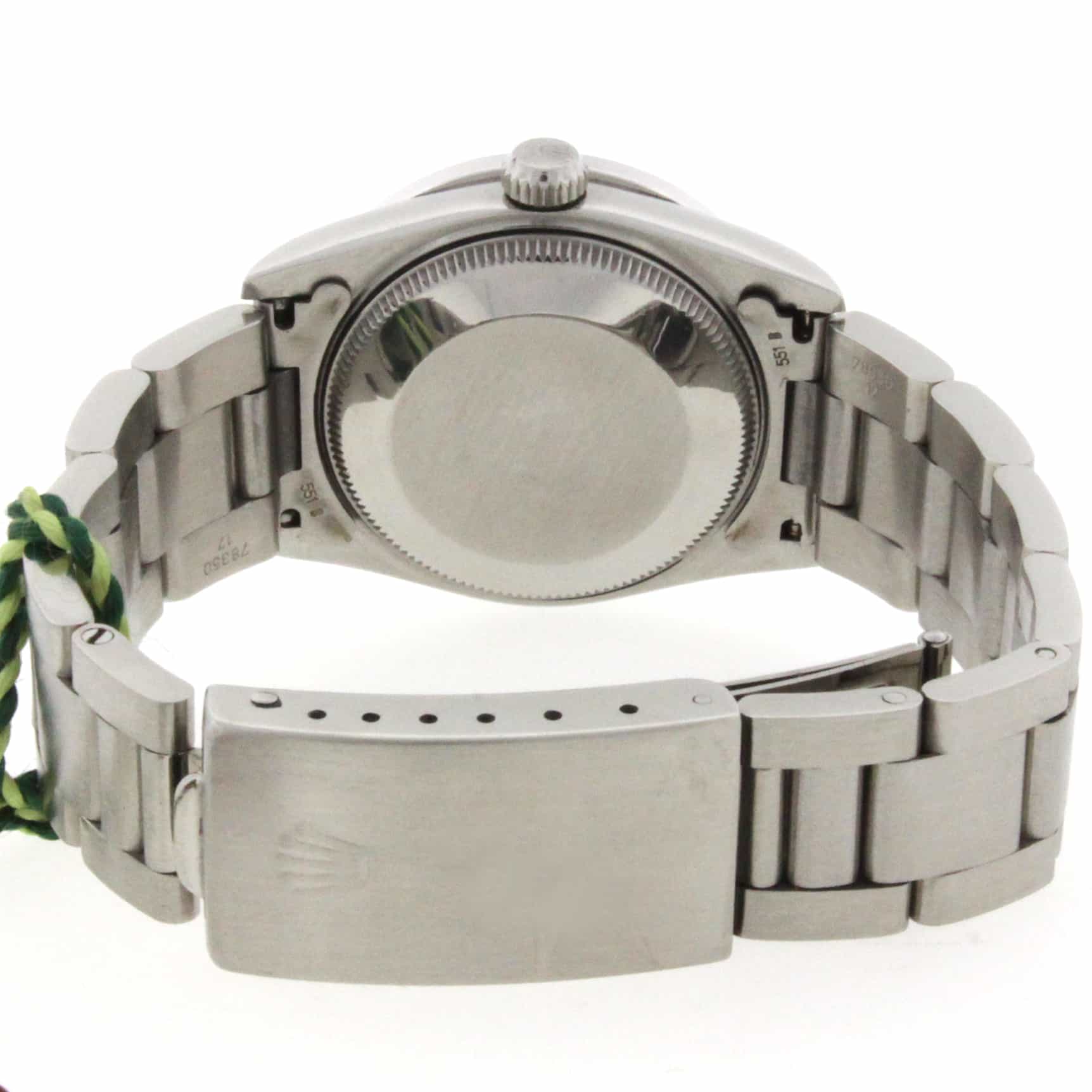 Rolex Datejust Midsize 31MM Jubilee Arabic Dial Steel Watch w/Diamond Bezel 68240 - Image 7