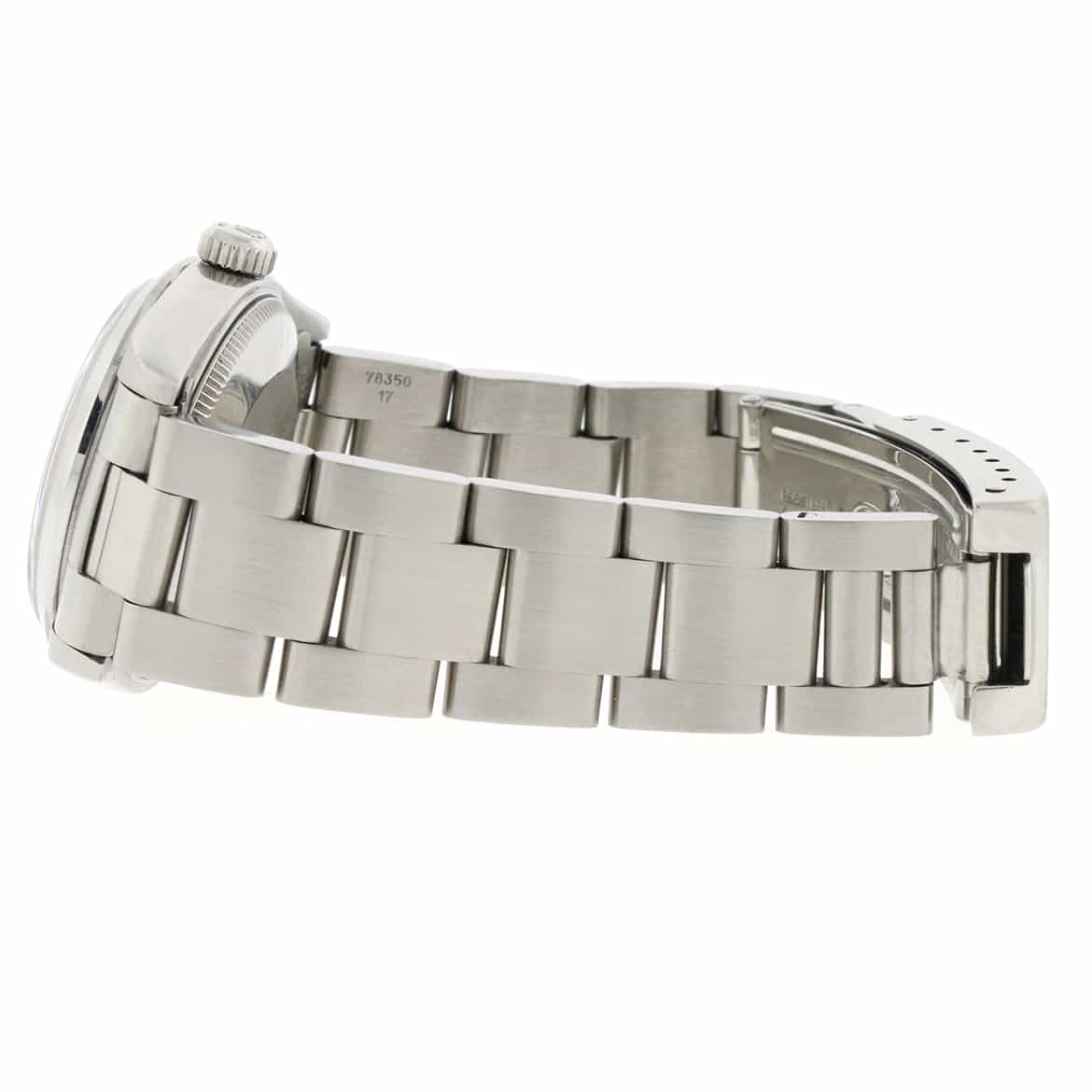 Rolex Datejust Midsize 31MM Original White Roman Dial Smooth Bezel Automatic Stainless Steel Watch 78240 - Image 7