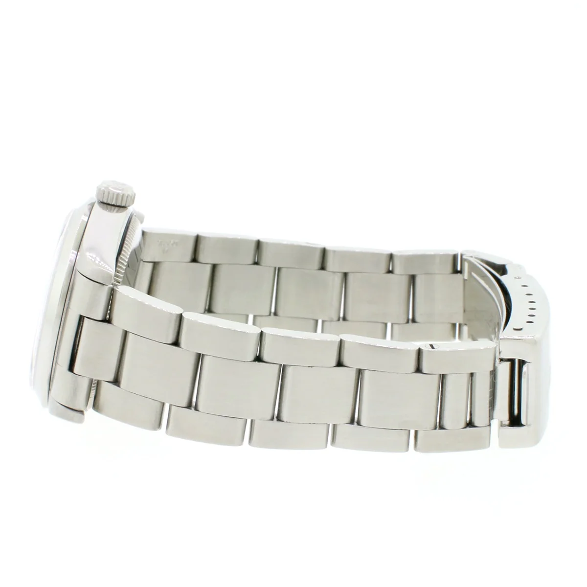 Rolex Datejust Midsize 31MM Oyster Factory White Roman Dial Smooth Bezel Steel Watch 68240 - Image 6