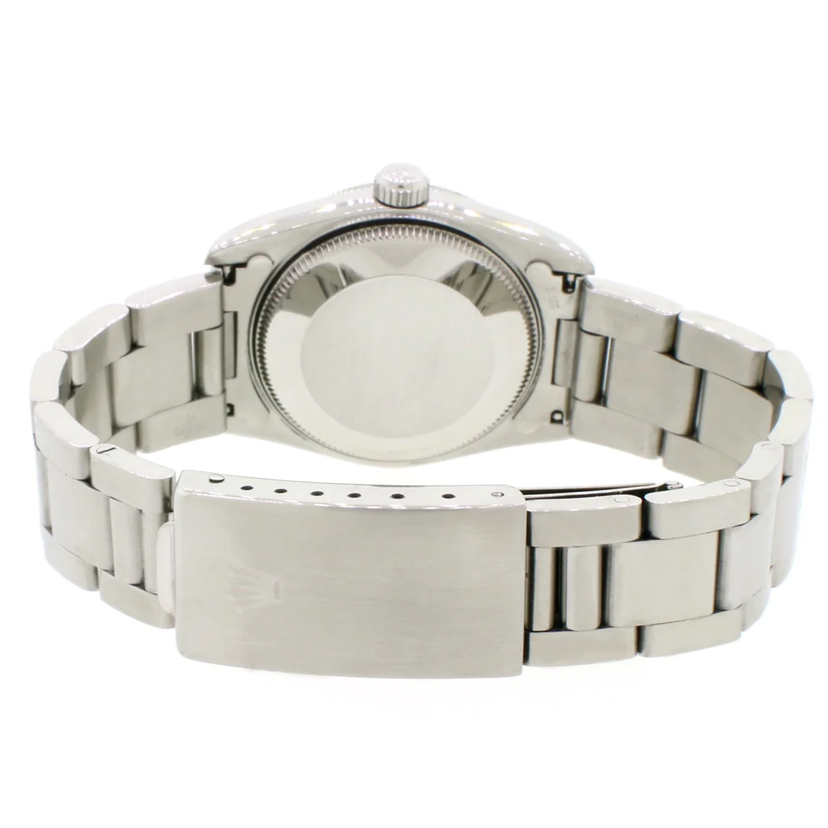 Rolex Datejust Midsize 31MM Oyster Factory White Roman Dial Smooth Bezel Steel Watch 68240 - Image 7