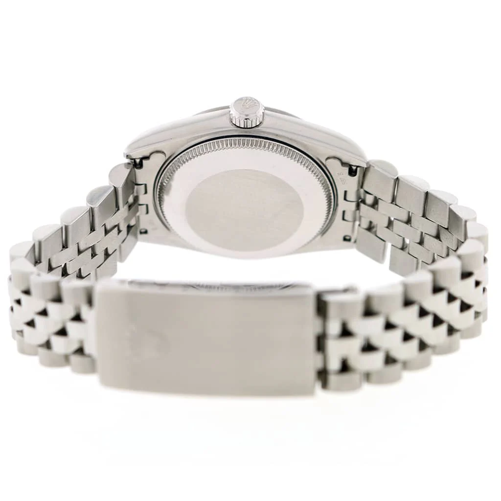 Rolex Datejust Midsize 31MM White Roman Dial Automatic Stainless Steel Womens Jubilee Watch 78240 - Image 10