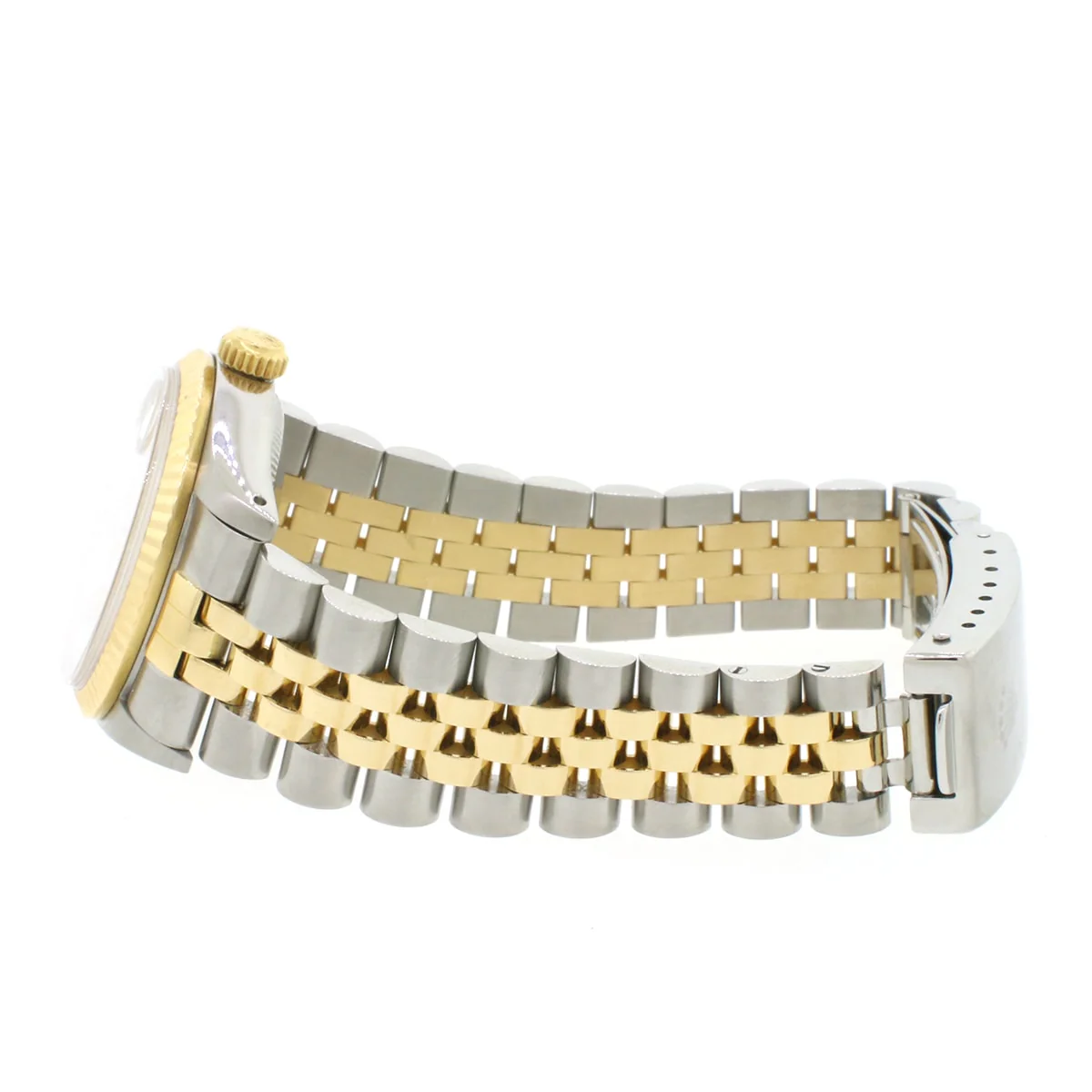 Rolex Datejust Midsize 31mm Yellow Gold/SS Factory Diamond Dial 68273 - Image 5