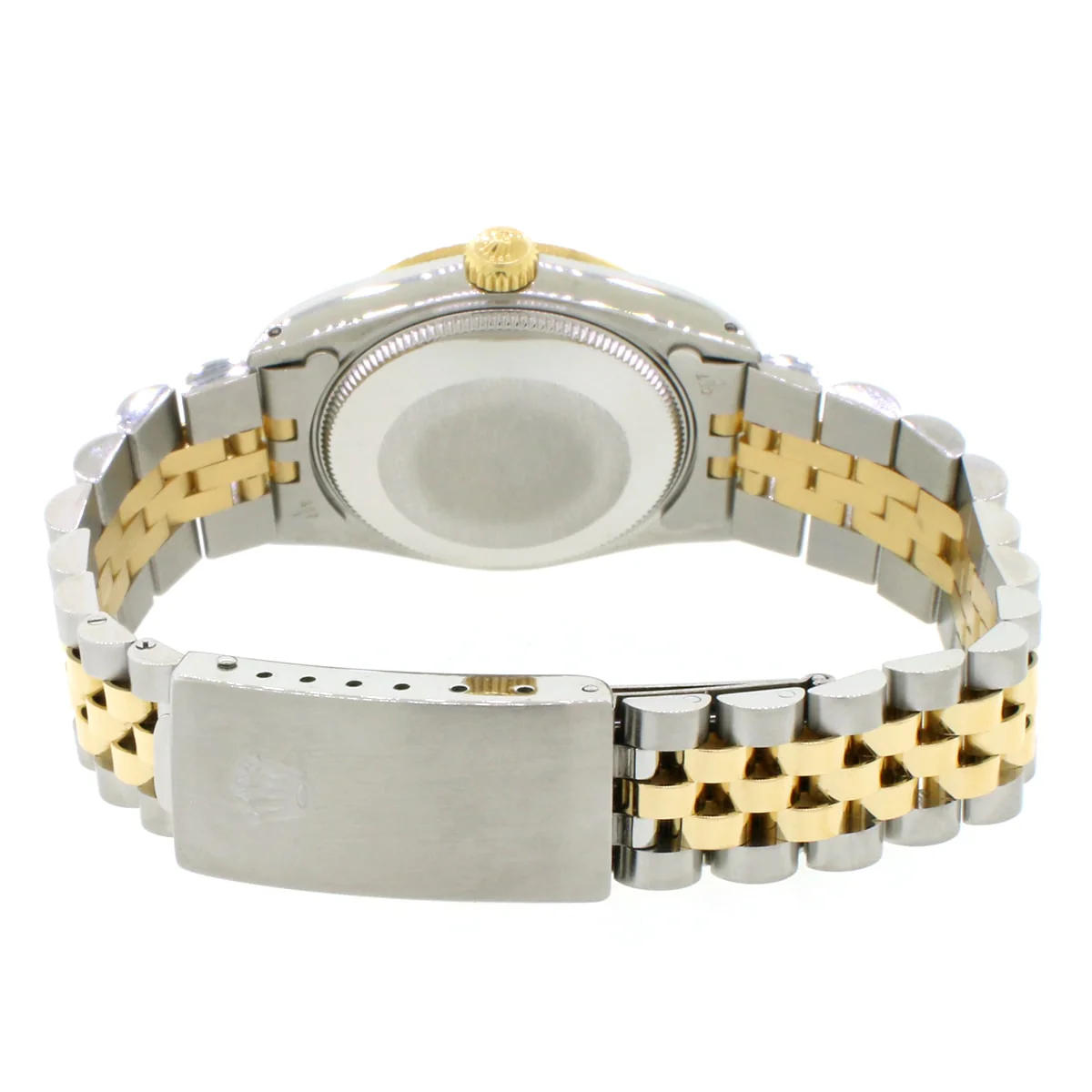Rolex Datejust Midsize 31mm Yellow Gold/SS Factory Diamond Dial 68273 - Image 6