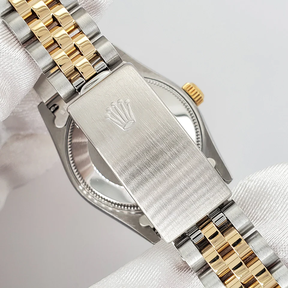 Rolex Datejust Midsize 68273 Champagne Jubilee Roman Dial 31mm Two-Tone Watch Box Papers - Image 4