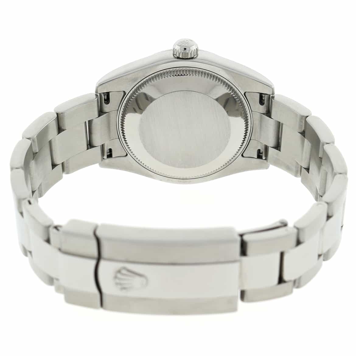 Rolex Datejust Midsize Ladies 31MM White Roman Dial Domed Bezel Automatic Stainless Steel Watch 178240 - Image 9