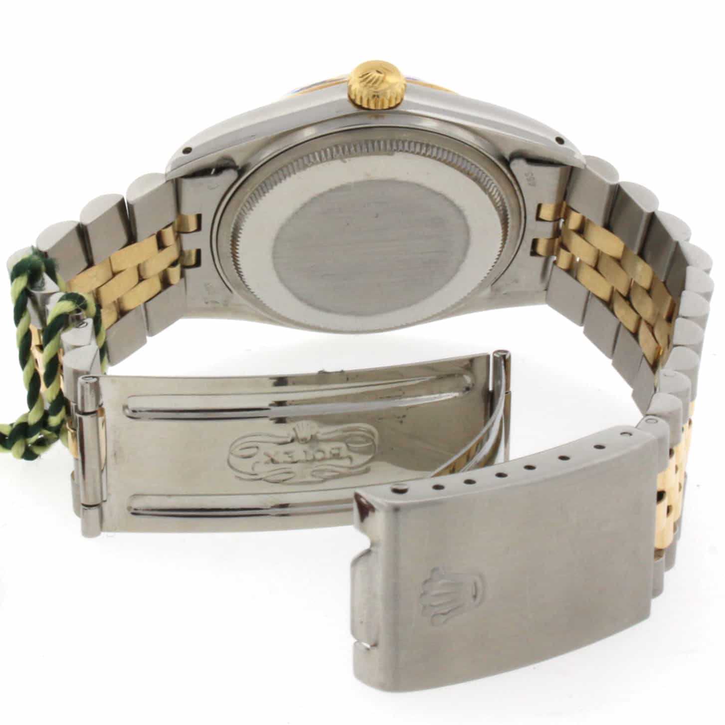 Rolex Datejust Original Champagne Diamond Dial 2-Tone 18K Yellow Gold & Stainless Steel 36MM Watch 16013 - Image 7