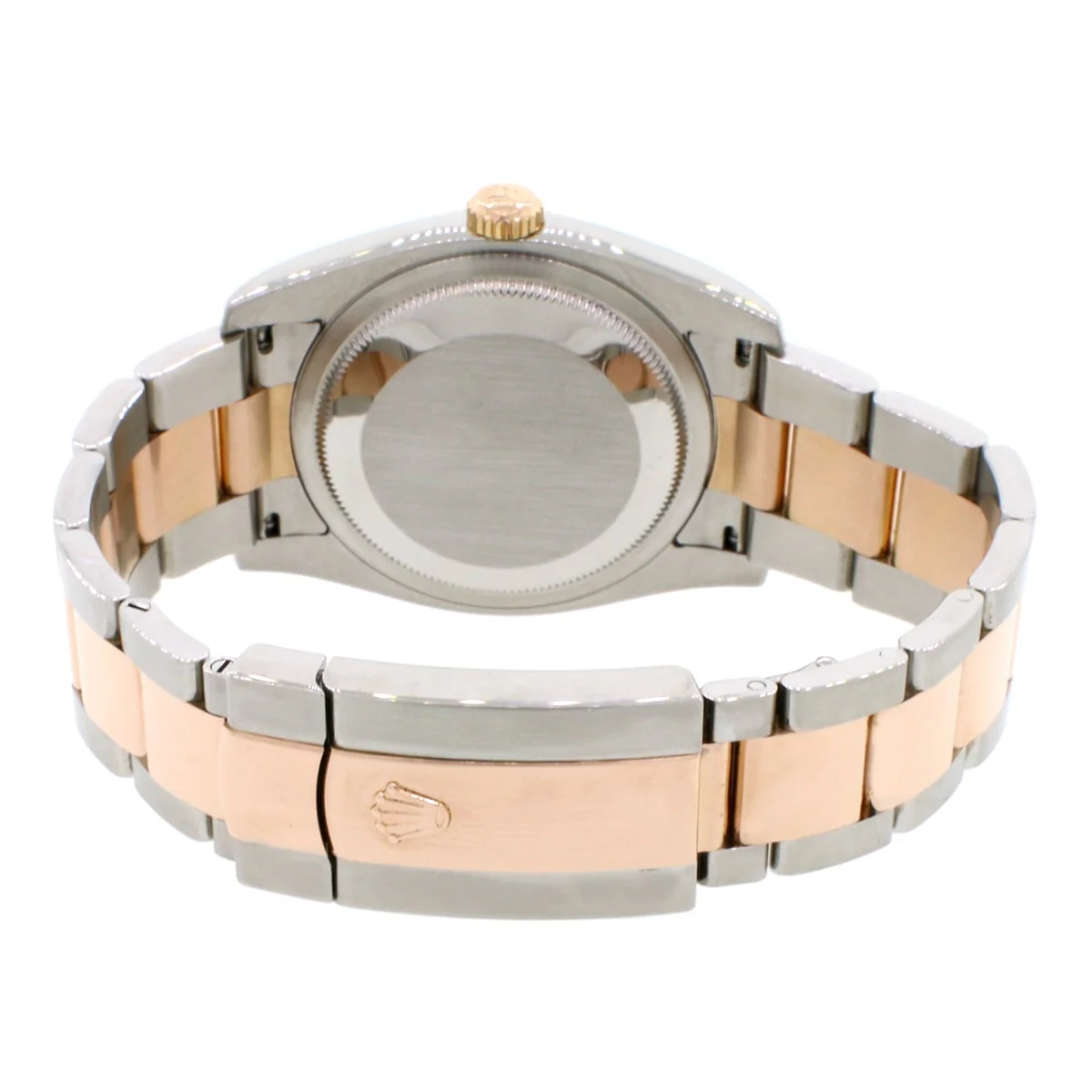 Rolex Datejust 36mm Pink Concentric Dial 2-tone 18K Rose Gold & Stainless Steel Oyster Watch 116201 - Image 7