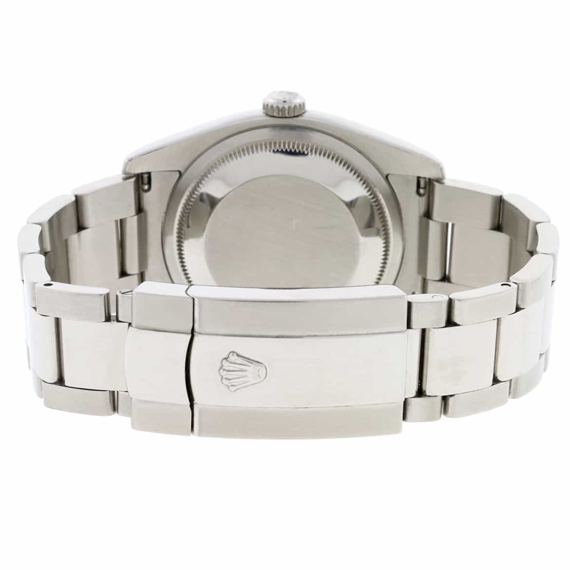 Rolex Datejust Salmon Dial 36MM Automatic Stainless Steel Oyster Mens Watch 116200 - Image 6