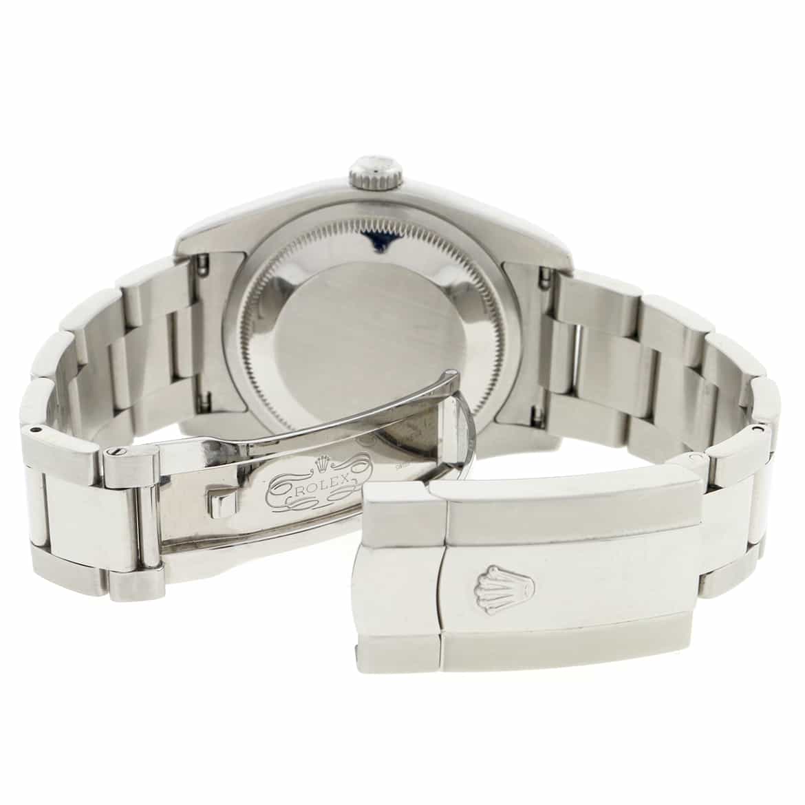 Rolex Datejust Salmon Dial 36MM Automatic Stainless Steel Oyster Mens Watch 116200 - Image 7