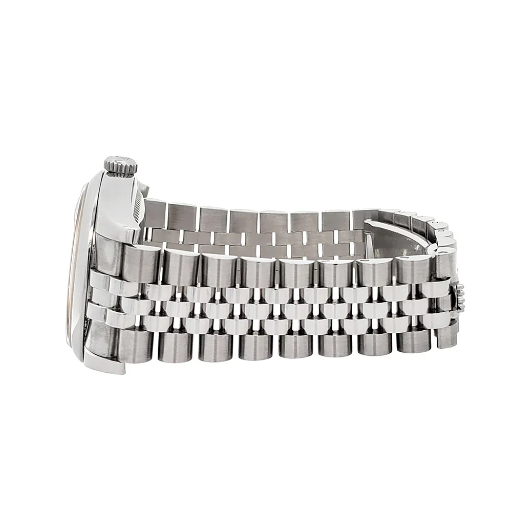 Rolex Datejust Silver Index Steel Jubilee 36mm Watch 116200 - Image 5