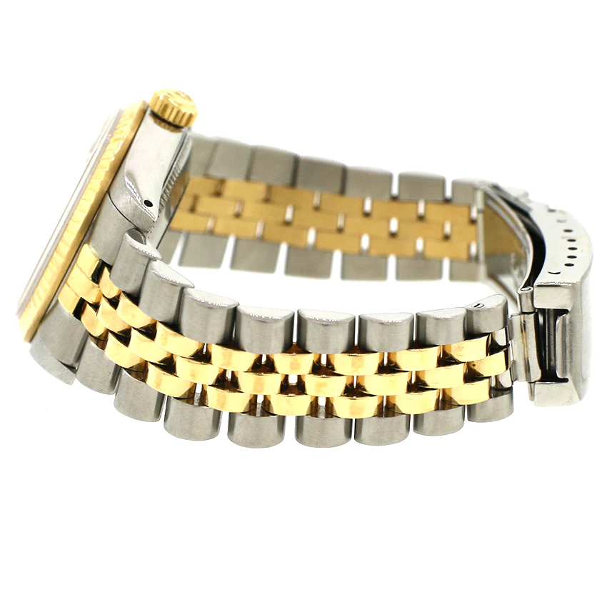 Rolex Datejust Silver Roman Dial Midsize 31mm Womens Jubilee Watch 68273 - Image 2