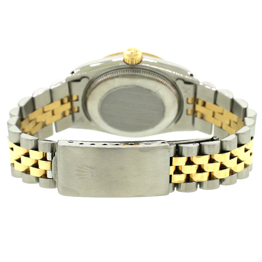 Rolex Datejust Silver Roman Dial Midsize 31mm Womens Jubilee Watch 68273 - Image 3