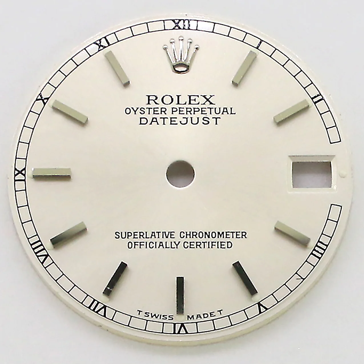 Rolex Datejust Steel 31mm Silver White Dial with Index Hour Markers