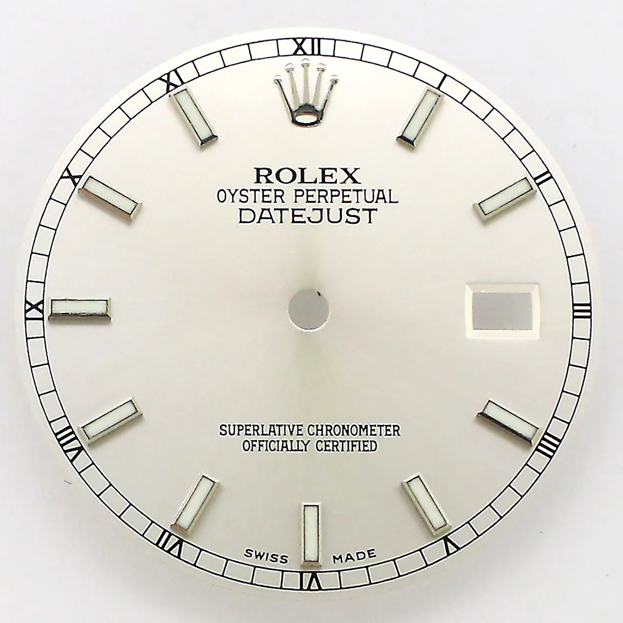 Rolex Datejust Steel 36mm Silver White Dial with Index Hour Markers 126200