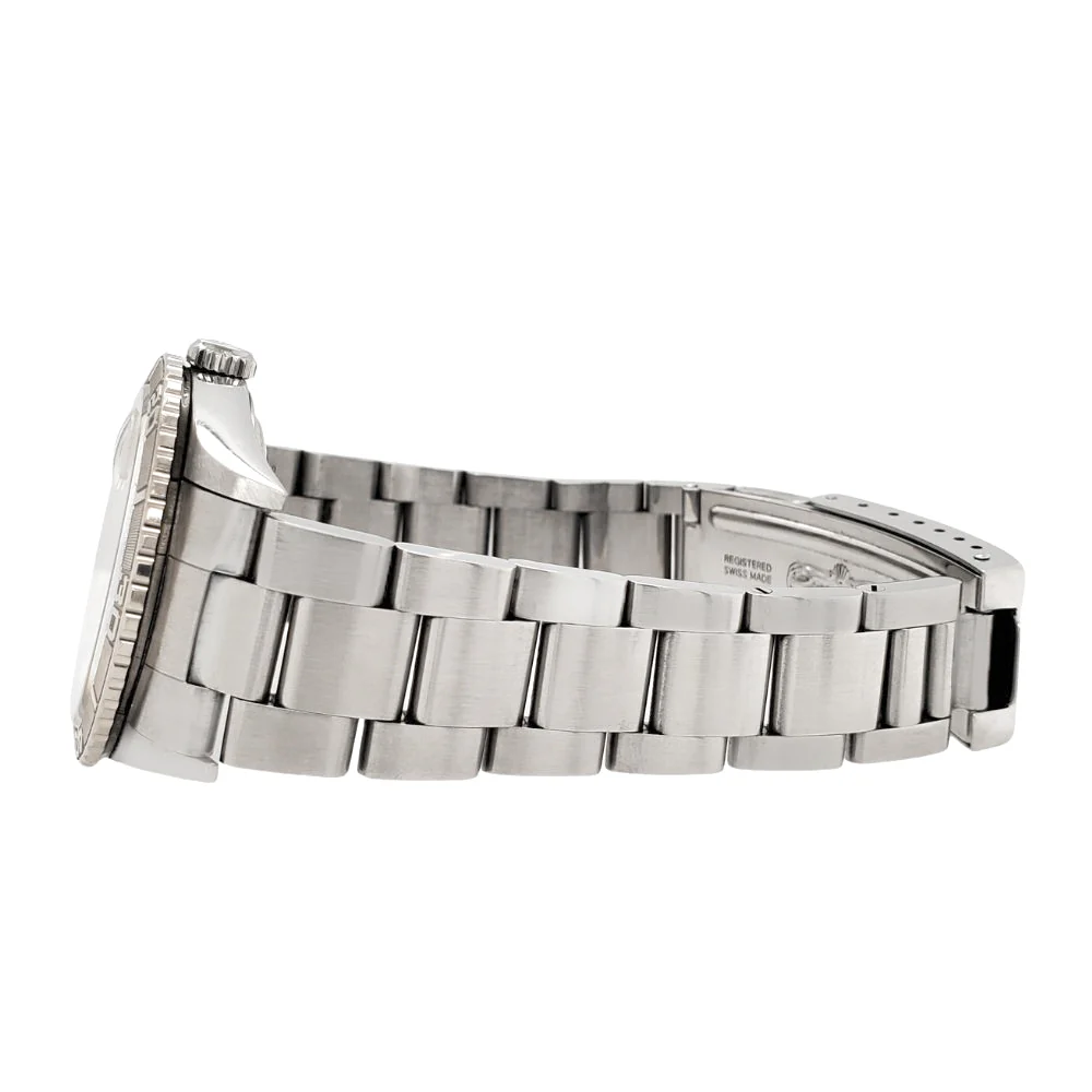 Rolex Datejust Thunderbird Turnograph 36mm Sliver Dial Stainless Steel Watch 16264 Box Papers - Image 3