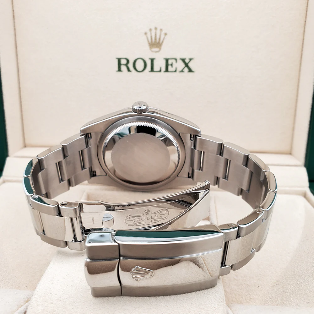 Rolex Datejust Turn-O-Graph 36mm Black Dial Stainless Steel 116264 Watch - Image 6