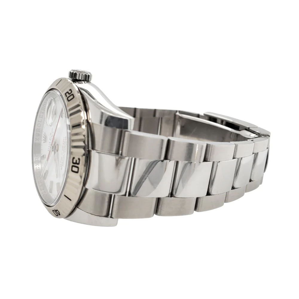 Rolex Datejust Turn-O-Graph 36mm White Dial Stainless Steel Watch 116264 - Image 3