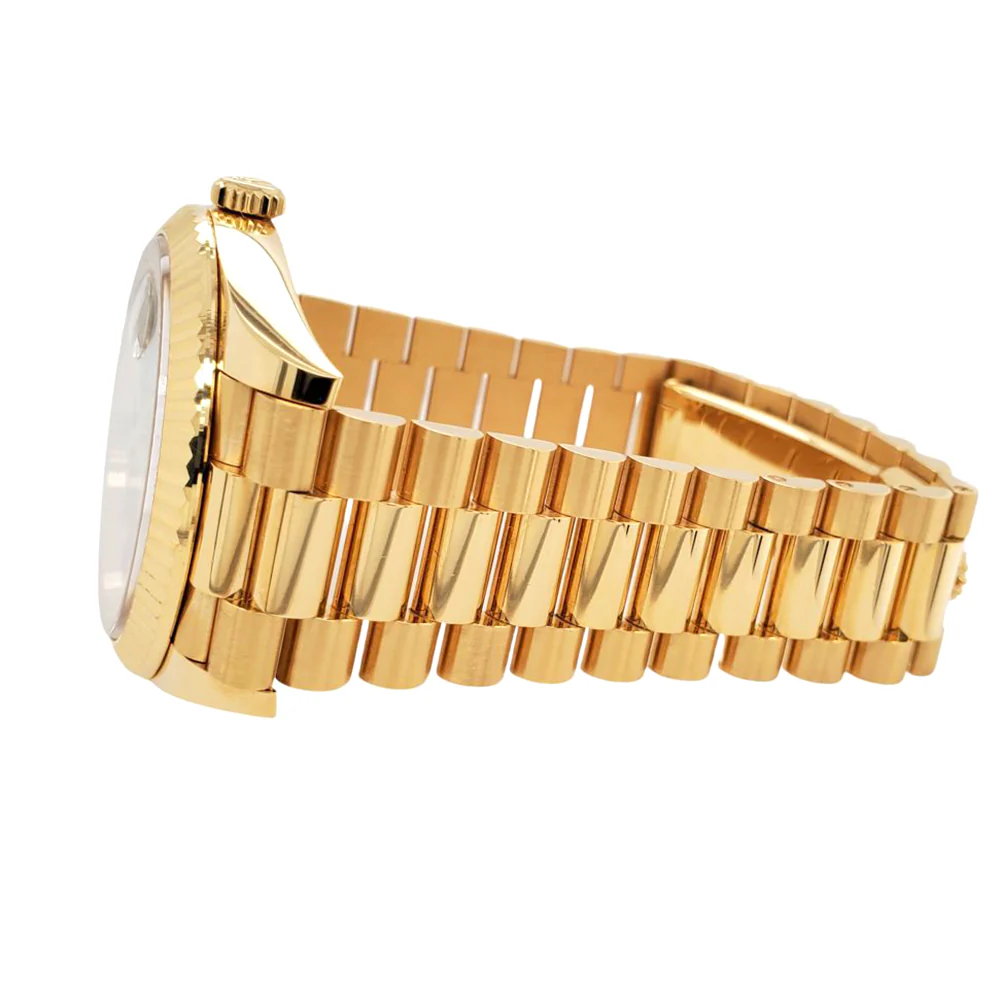 Rolex Day-Date 40 President 228238 Green Dial Yellow Gold Watch 2023 Box Papers - Image 4
