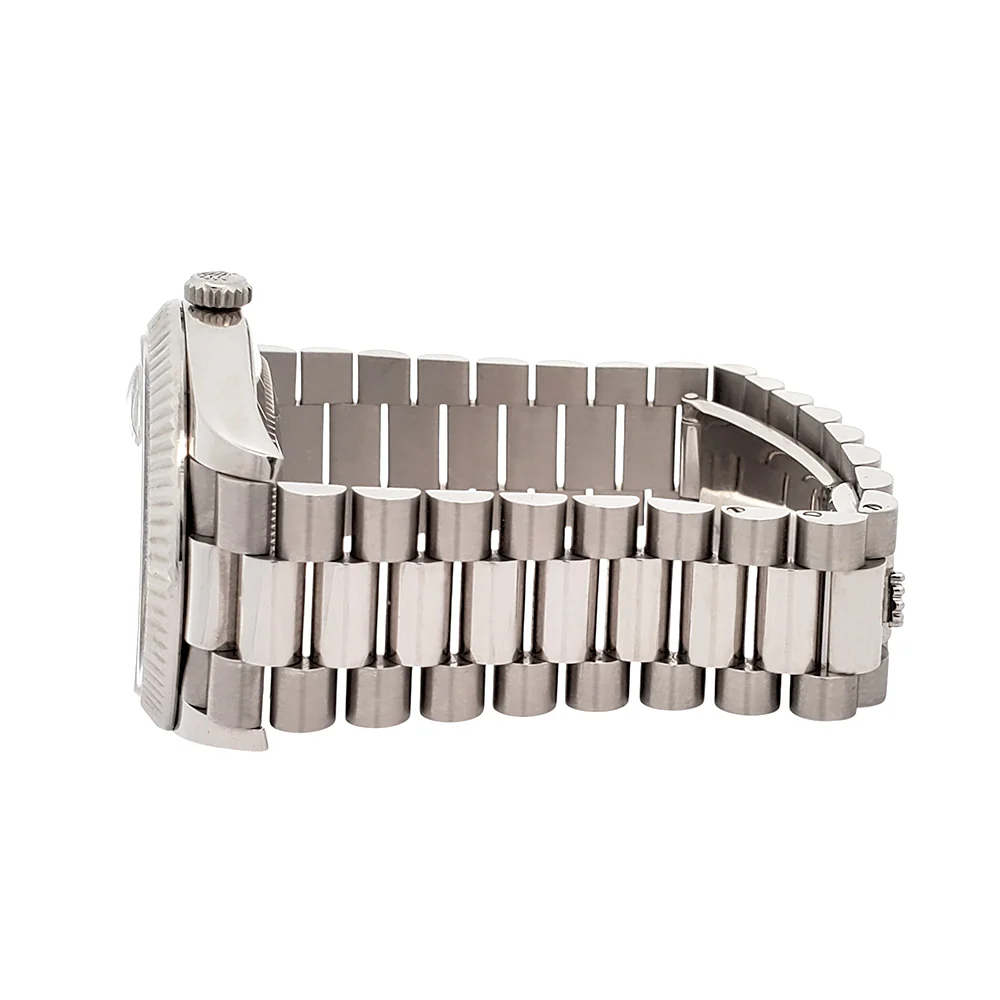 Rolex Day-Date 40 President 228239 Olive Green Roman Dial White Gold Watch Box/Papers/Tag - Image 5