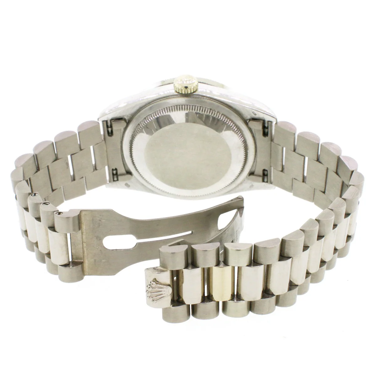 Rolex Day-Date Double Quick White Gold 36mm White Roman Dial 18239 - Image 4