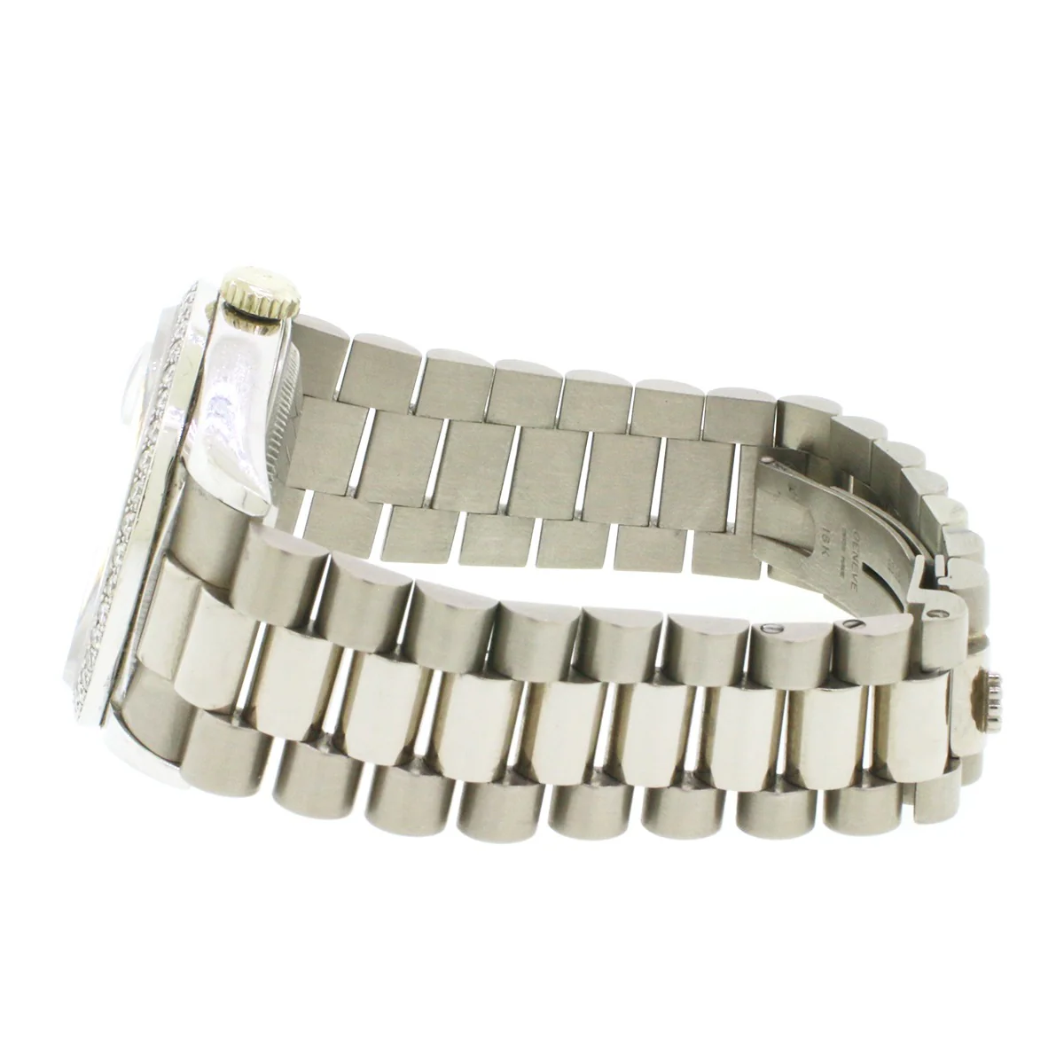 Rolex Day-Date Double Quick White Gold 36mm White Roman Dial 18239 - Image 5