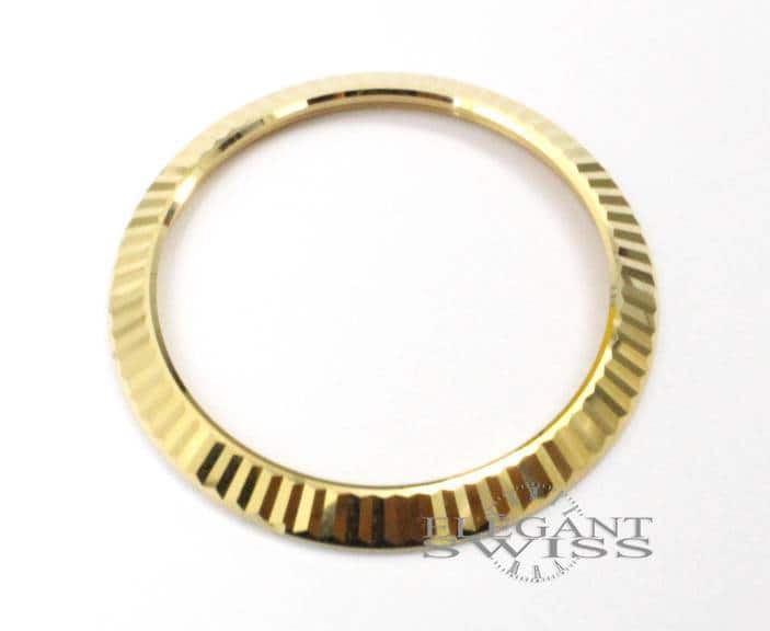 Rolex Day-Date II 41mm 218238 18K Yellow Gold OEM Fluted Bezel, 100% Authentic - Image 3