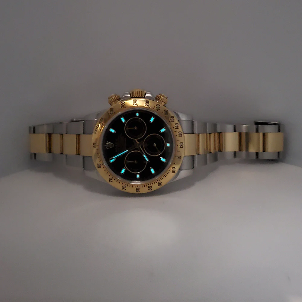 Rolex Daytona Black Index 2-Tone 40mm Watch 116523 Box/ Papers/Tag - Image 9