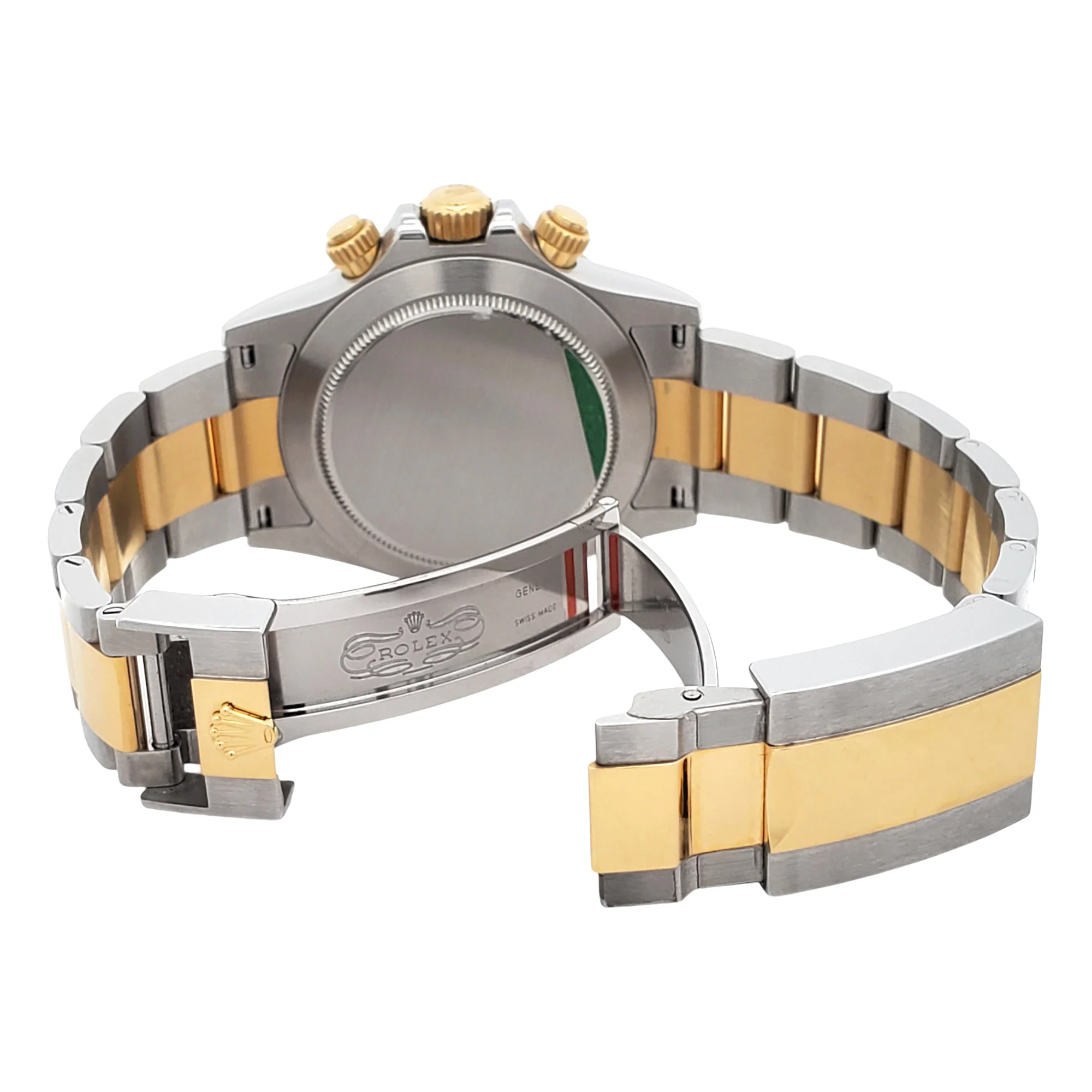 Rolex Daytona White Index 2-Tone 40mm Watch 116523 Box Papers - Image 7