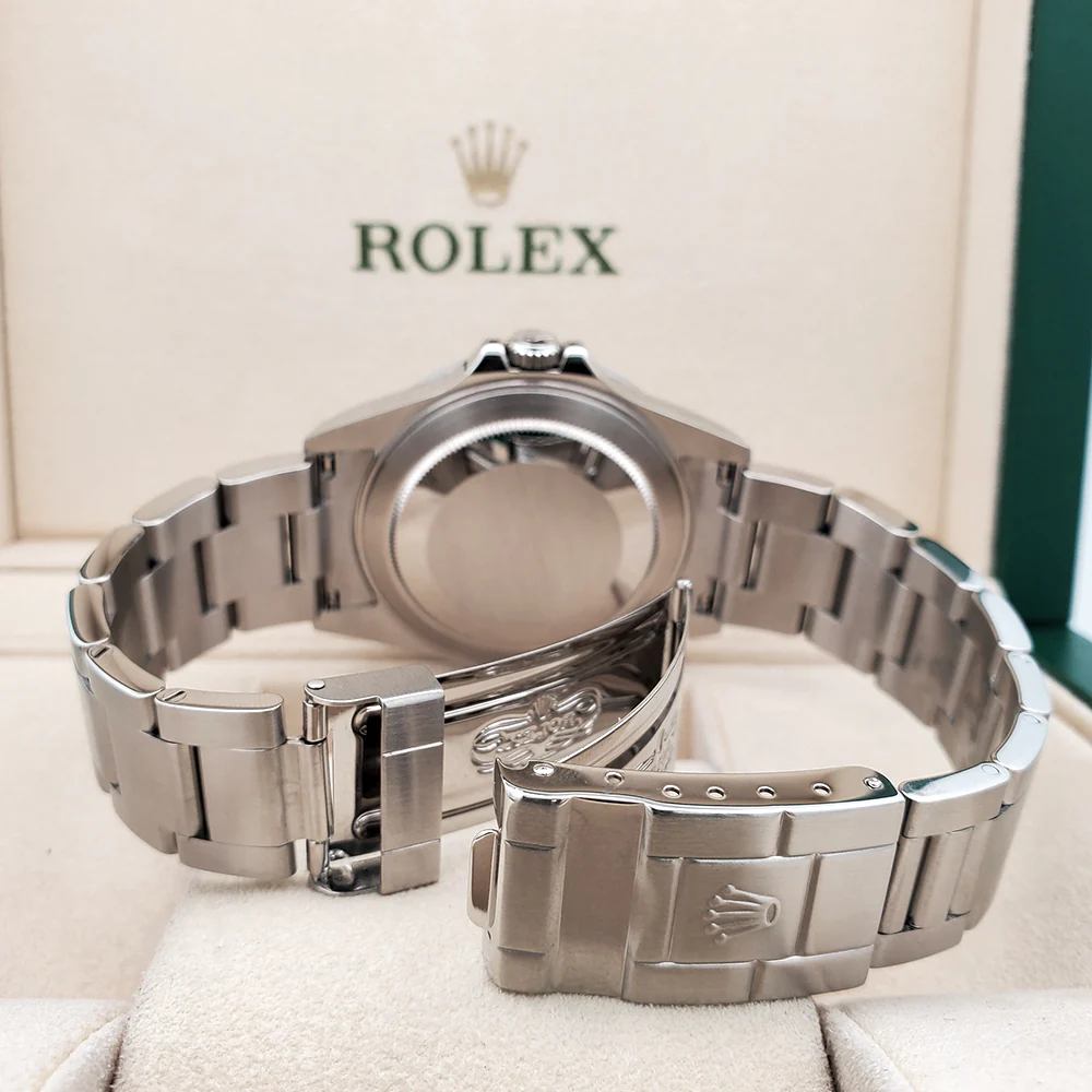 Rolex Explorer II 40mm Black Dial Steel Oyster Watch 16570 Box Papers - Image 6
