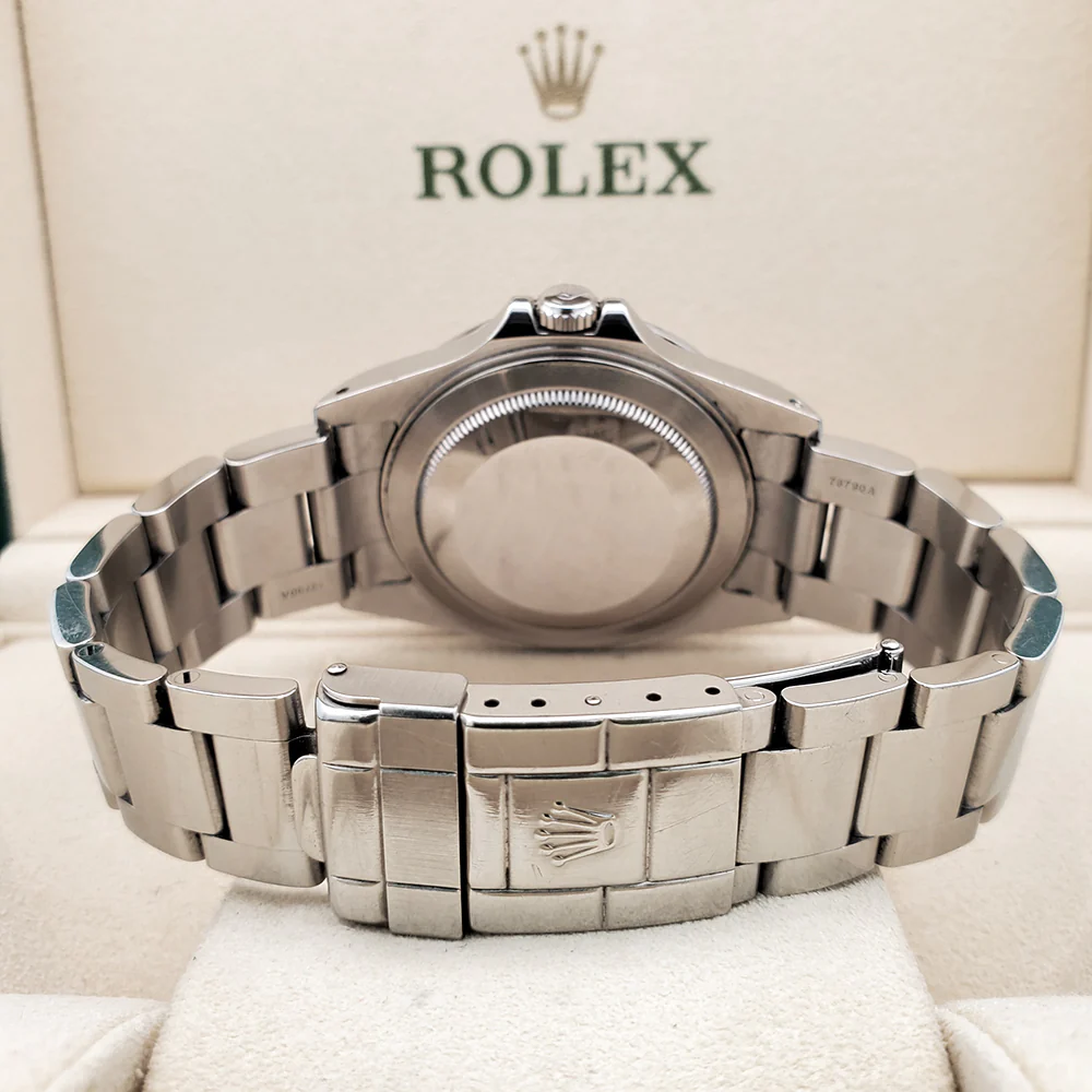 Rolex Explorer II 40mm Black Dial Steel Oyster Watch 16570 Box Papers - Image 5