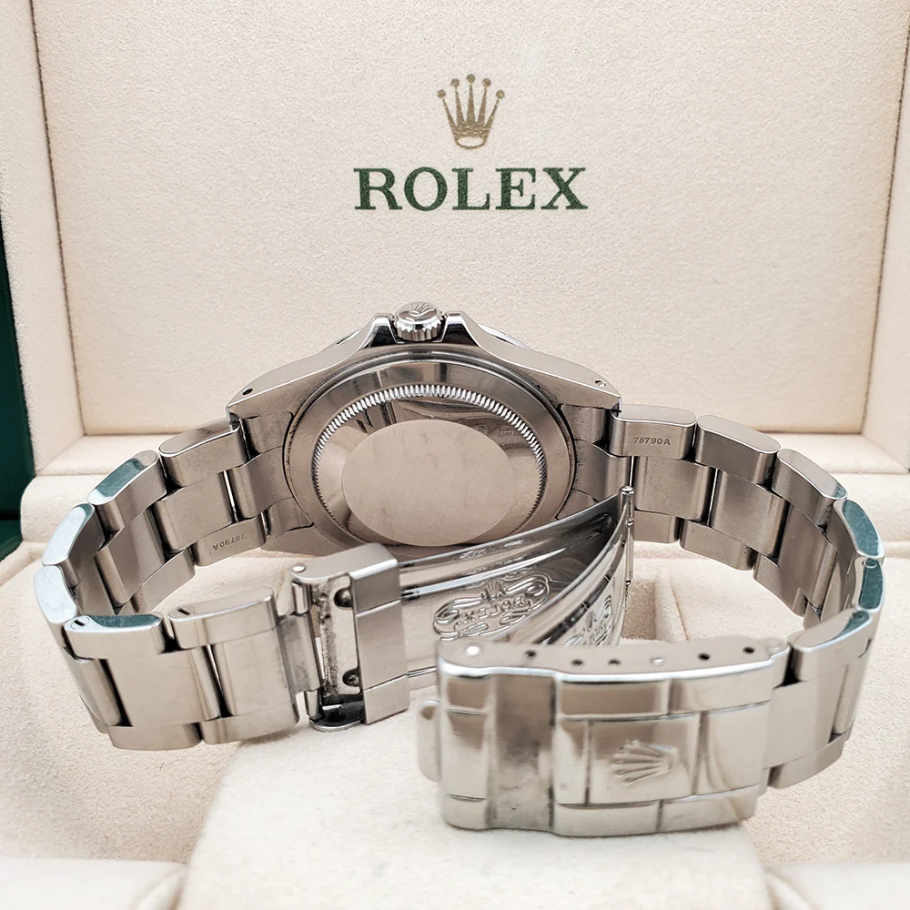 Rolex Explorer II 40mm Black Dial Steel Oyster Watch 16570 Box Papers - Image 6